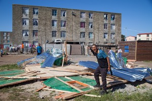 Protest over evictions in Elsie's River