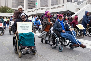 Wheelchair users demand better transport