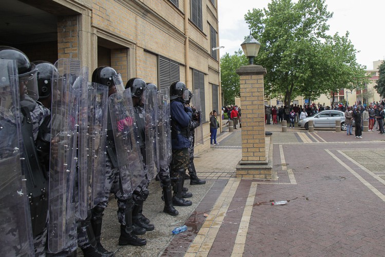 CPUT students protest over fees