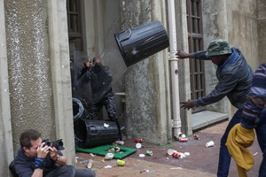 Students protest at UCT