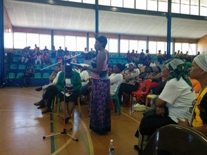Photo of a meeting in Gugulethu
