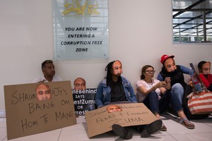 Unite Behind activists occupy NPA