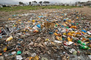 Rubbish in Marikana Informal Settlement