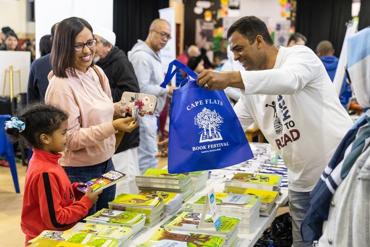 People from across Cape Town attended the two-day Cape Flats Book Festival in Mitchells Plain in Cape Town, South Africa. - Ashraf Hendricks