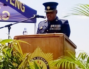 Photo of Minister of Police Nathi Mthethwa