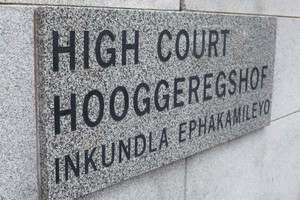 Photo of Cape High Court sign