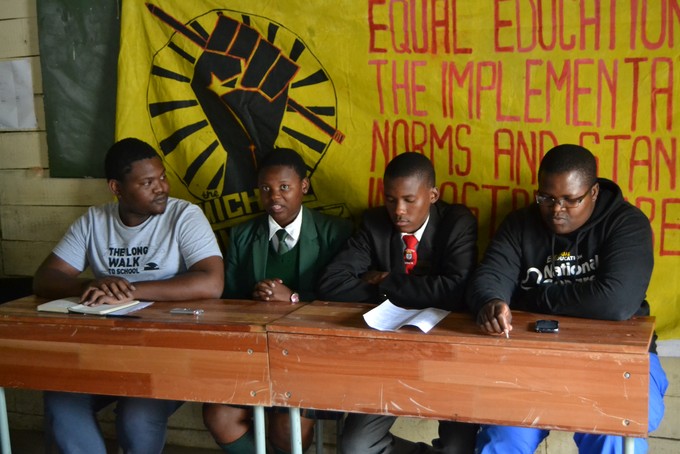 Photo of Equal Education members